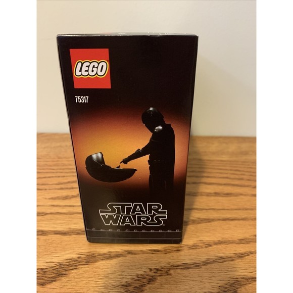 LEGO BrickHeadz Star Wars The Mandalorian & Child 75317 Building Kit 295 Pieces - Picture 12 of 12